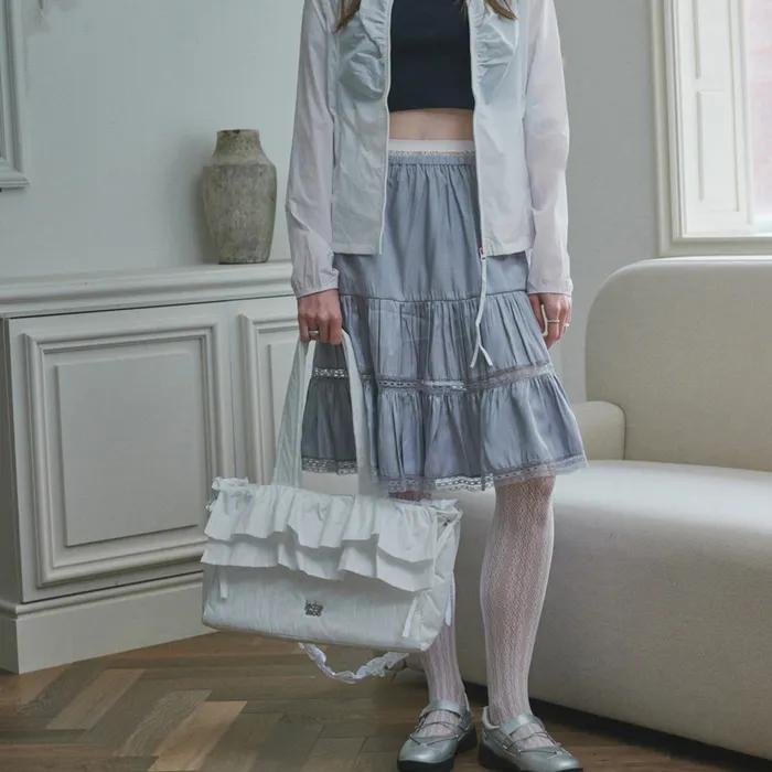 Tiered ruffles bag large_5colors