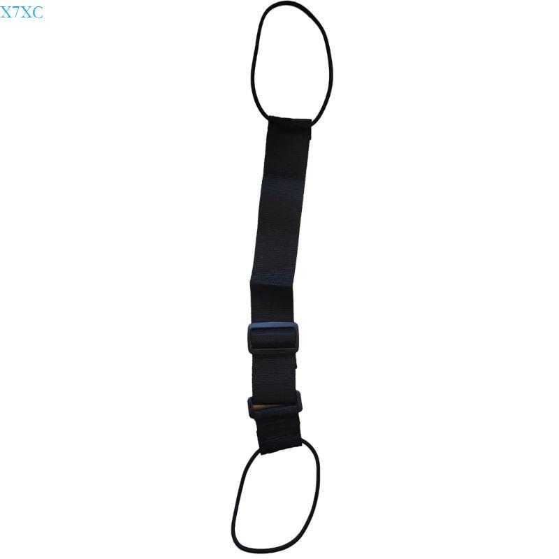 X7XC Stylish and Practical Luggage Packing Strap for Business Trips and Vacations чёрный