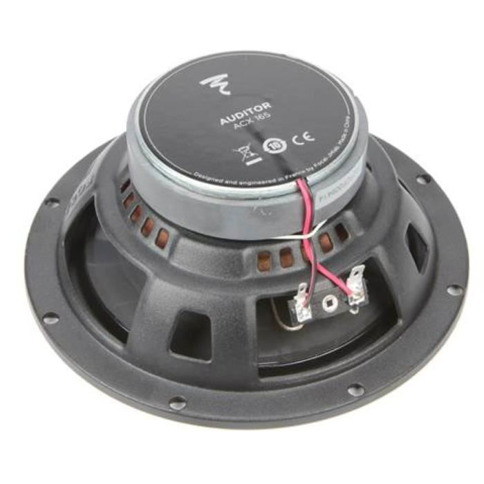 2 Enceintes Coaxiales 2 Voies FOCAL AUDITOR ACX-165 ACX165 16,5 Cm 165 Mm 6,5" De 60 Watt Rms 120 Watt Max 4 Ohm 91,5 Db, La Paire