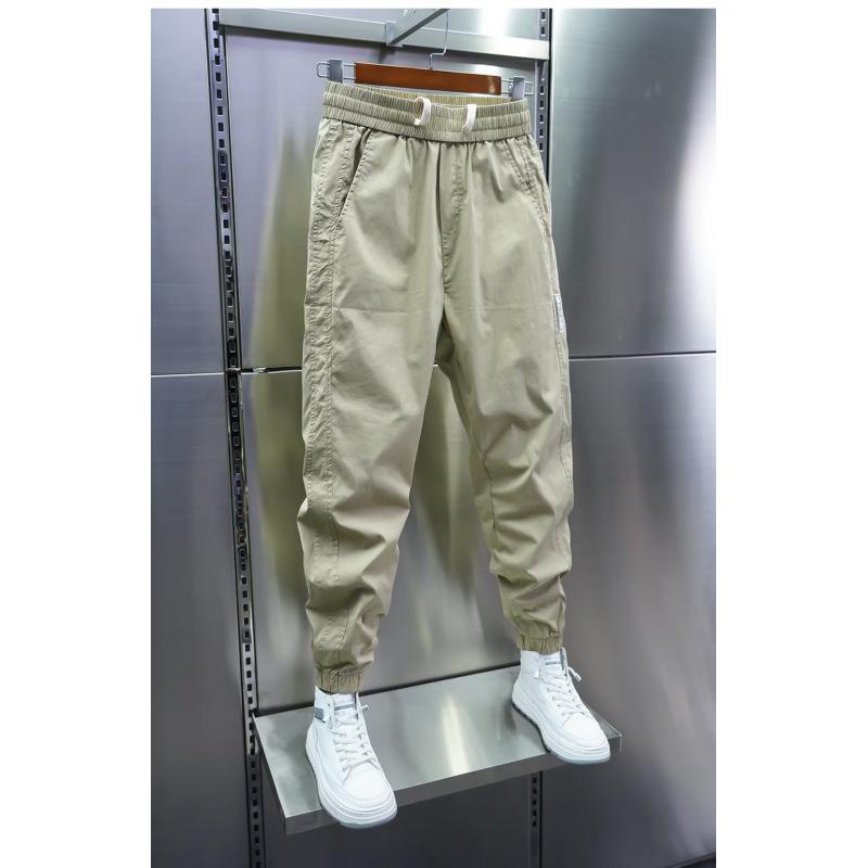 2023 Men's Trendy Cropped Pants: Casual Spring & Autumn Sports Style
