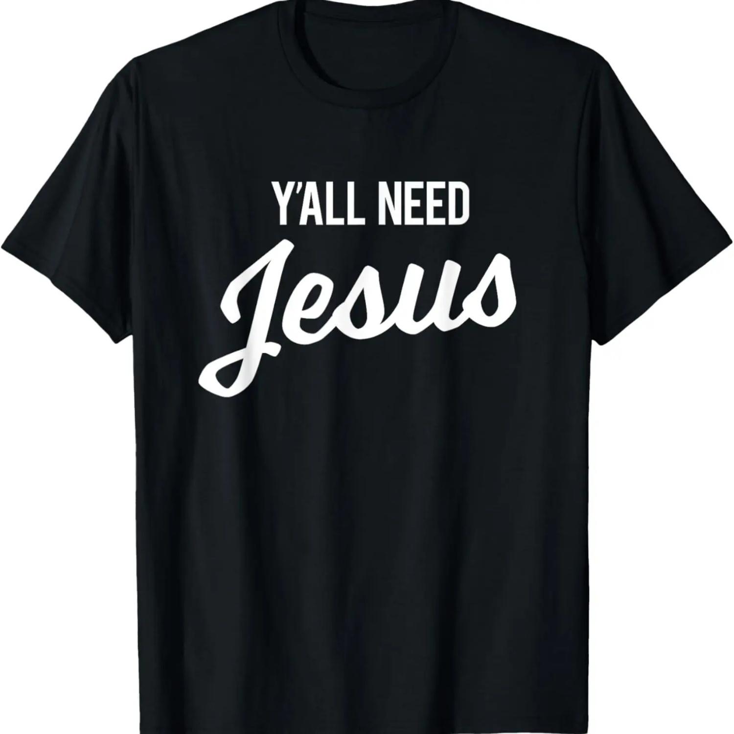 

Jesus Not a Big Fan - Ironic Sarcastic Funny Humor T-Shirt XXXXXL чорний