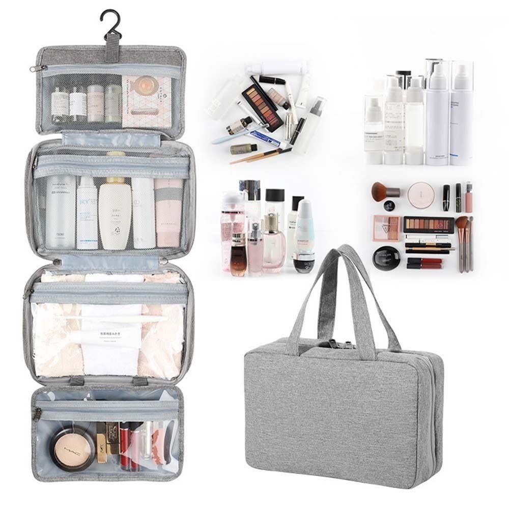 Travel Organizer Hanging Zipper Storage Bags Makeup Bags Storage Toiletry Bag Folded Cosmetic Bags