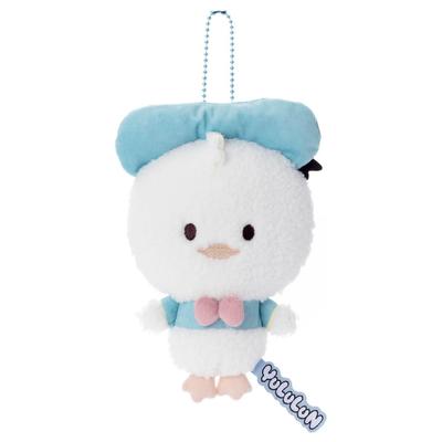 Disney Character YULULUN Ball Chain Mascot Donald Duck Plush Approximately 18cm Tall Toy,