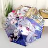 1 Stück Outdoor-Regenschirm mit Anime-Charakteren - Automatisches Öffnen/Schließen, Tragbares 3-fach faltbares Design, 8-Speichen-Eisenrahmen - Perfektes Geschenk für Fans, Reise
