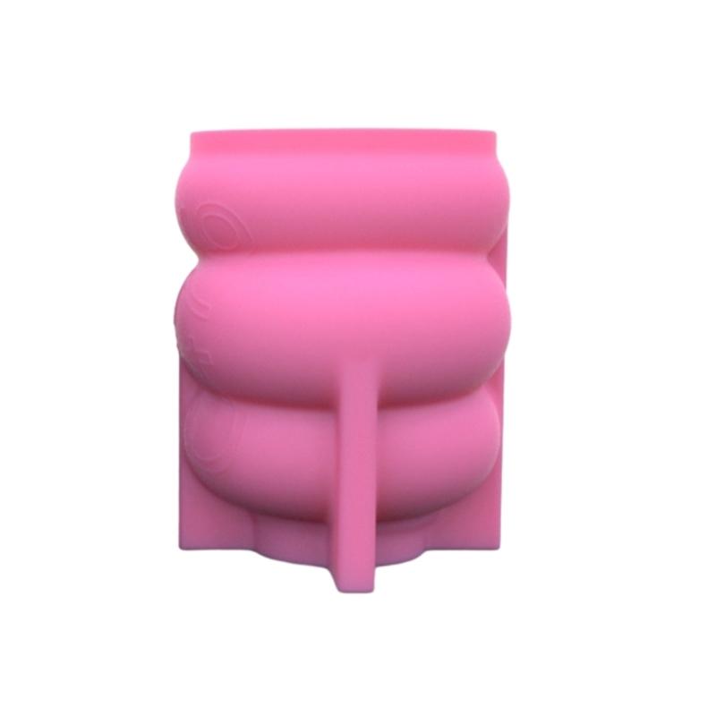 Unique Donuts Shaped Silicone Mold for  Vase Flower Arrangement Vase Resin Molds Desktop Decoration Table Centerpiece