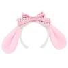 Cartoon Cute Headband Melody Ear Shape Hair Hoop Plush Headpiece Hair Band Birthday Party Cosplay Costume Prop Unisex