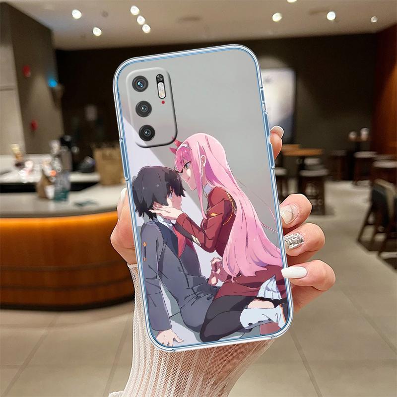 UP50 Zero Two Transparent Phone Case for Motorola Moto G7 G8 G9 G84 G85 G73 G24 G15 Z2 Play Power Plus