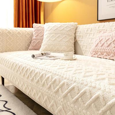 Autumn and Winter Plush Anti-slip Sofa Cushion, Universal for All Seasons, Modern Simple Anti-slip Cover, Cover Cloth Seat Cushion, Thickened