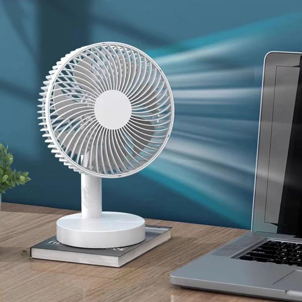3600mAh/1800mAh Desktop Table Fan 4 Speed Adjustable Mini USB Fan USB Desk Fan  Outdoor Camping