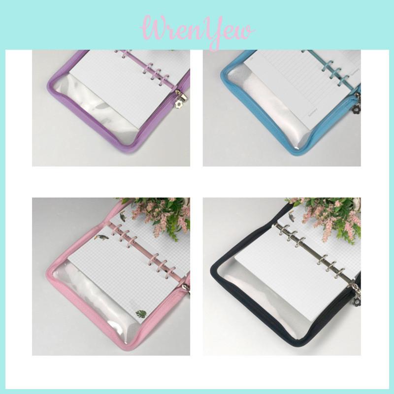 Stylish A5 A6 6-ring Binder Notebook For K-pop Photocard Collection And Diy Projects