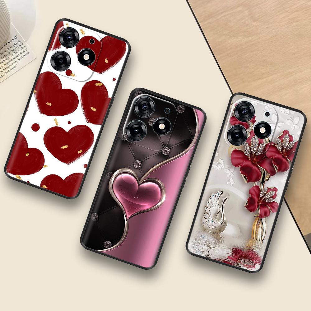 Pro pouzdro na telefon Tecno Spark 10 Pro Módní měkký tekutý silikonový zadní kryt Pro Tecno Spark 10 10C Spark10 5G pouzdro Spark10C Fundas