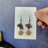 Yunnan Handmade Mori Style Herbal Fruit Earrings – Ethnic, Creative, Fun Jewelry for Women