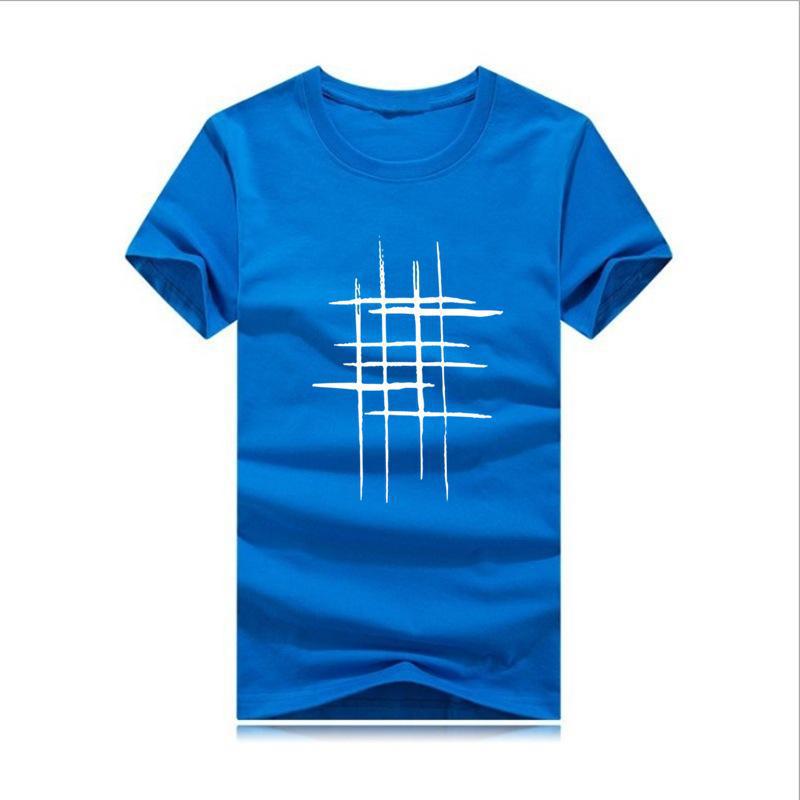 Men'S T-Shirt Short Sleeve Printed Summer Round Neck Top Trend Casual T-Shirts