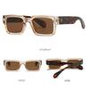 New Rectangle Sunglasses Women Men Elegant Brand Designer Classical Sun Glasses Female Male Square Frame Outdoor Eyewear