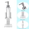 Nutcracker Soap Pump Dispenser Refillable Creative Shampoo Bottle Transparent Lotion Bottle For Kitchen Hotel Home Countertop