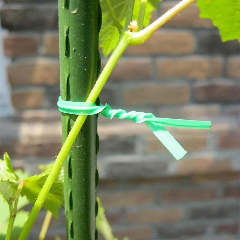 50/100M Nylon Garden Cable Ties Power Wire Loop Tape Flower Cable Tie Wire Multi-function Straps Fastener Reusable Tape Supports