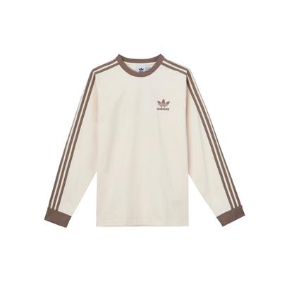 adidas Originals Adicolor Classics 3-Stripes Long Sleeve Tee White JN7022