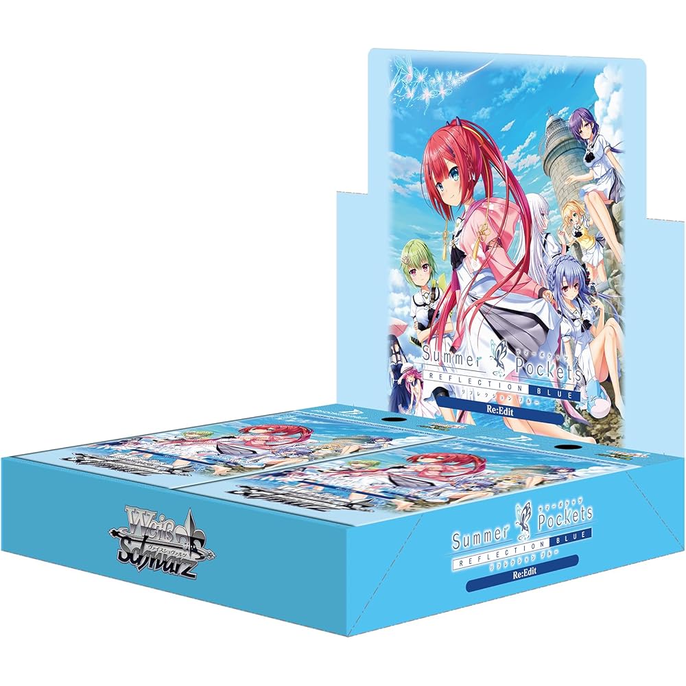 Weiss Schwarz Booster Pack Summer Pockets Reflection Blue Re:Edit 12 Pack Box