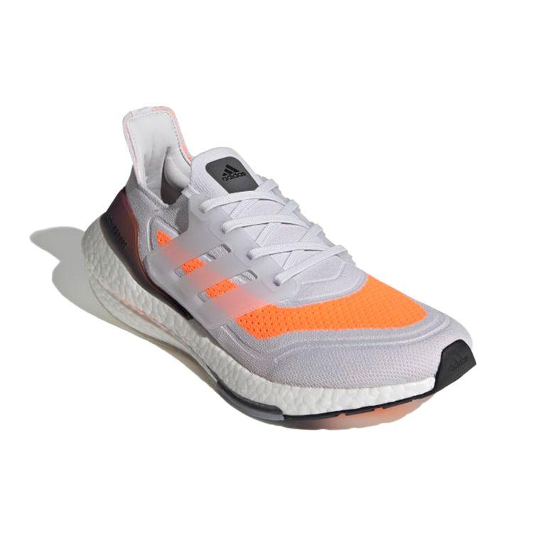 Adidas UltraBoost 21 Grey Screaming Orange Men Sneakers Dash-Grey FY0375