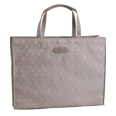 Tote A4 Document Day 55010 Beige [Memezawa Bags] Women's Bag, Size, Horizontal, Sub-Bag, Lightweight, Handbag, Cute, Popular, Stylish, Formal, Exam,