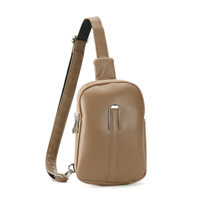 Unisex Cycling Crossbody Bag Outdoor Sports Waist Pack Men Women Hiking Multi-Use PU Utility Bag