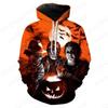 Horror Movie Halloween 3d Print Hoodies Men Women Fashion Michael Myers Hoodie Women Sweats Girl Coats Street Tracksuit Pullover