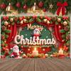 Party Banner Penguin Theme Christmas Decoration Banner Christmas Banner Festive Atmosphere For Mall Decoration Christmas Party
