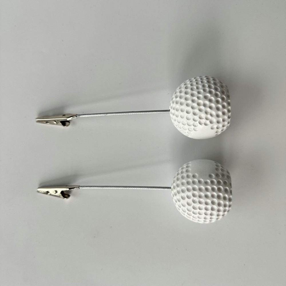 3pcs White Photo Clip Resin Memo Clamp Photo Holder Display Holder  Golf Event