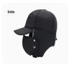 2026 Winter Warm Thickened Artificial Fur Baseball Hat Men's and Women's Cycling Skiing Extreme Cold Hat Fishing Hat Outdoor