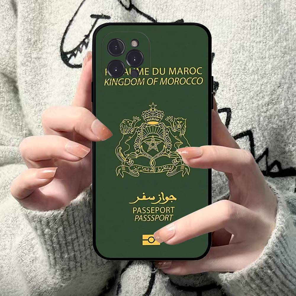 Maroc M-Marokko Flagge Für IPhone 17 16 15 14 13 12 11 Pro Max 13 17Air Stoßfest Weiche Handyhüllen Coque