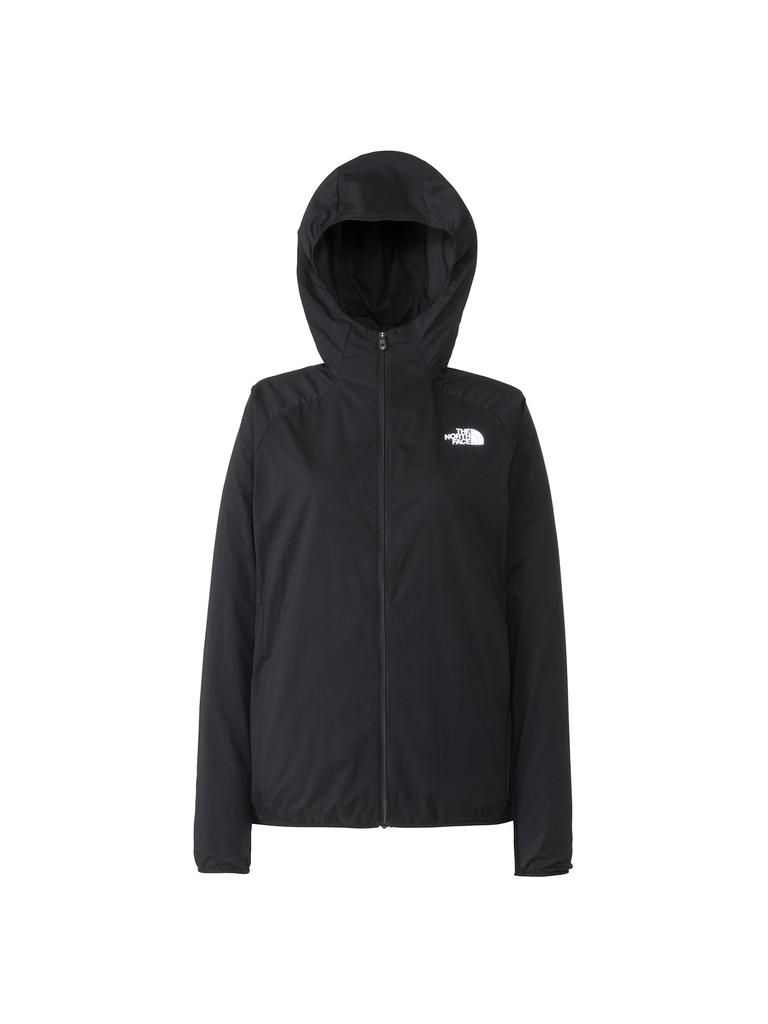 The North Face Swallowtail Vent Hoodie for Water M Women, Repellent, Windproof, Lightweight, Black,