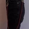 Catena Portachiavi Pantaloni Wasteland Bohemien 2025 con Ciondolo Stile Cinese