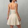 Women's Summer Sexy Spaghetti Strap V-Neck Dress for Evening Parties