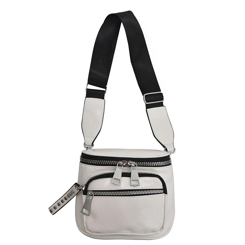 

SCIONE модная кожаная сумка через плечо с клапаном женская однотонная сумка через плечо дамская сумка-мессенджер bolsos сумка белый