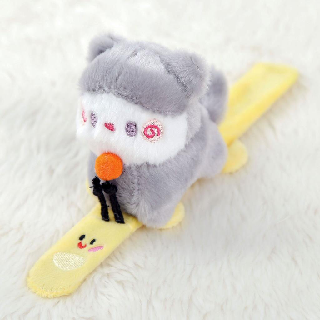 Plush Capybara Cartoon Wristband With Goose Crocodile Elephant Design For Girls Birthday Gift And Decor