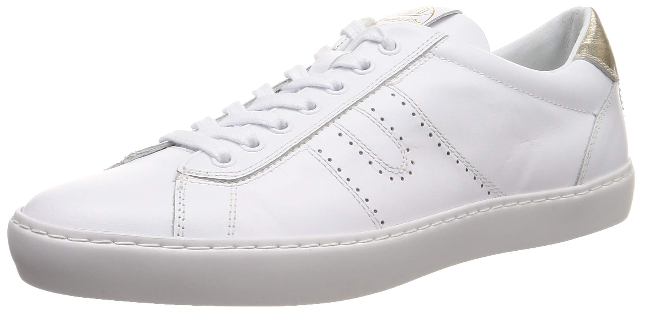 

Leather sneakers in White cm [Pantoforadoro] (made Italy) PDO-OPL1_OPL1 25.5 білий