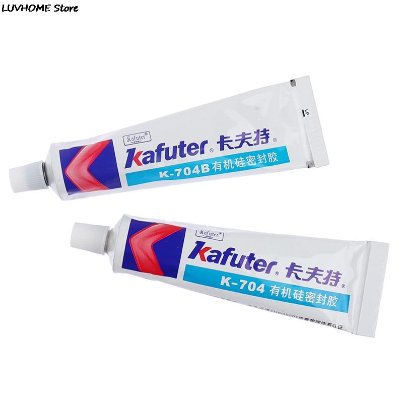 45g Weiß/Schwarz Kleber Silikondichtstoff Silikon Industriekleber K-704 704B RTV-Silikonkautschuk Bürobedarf