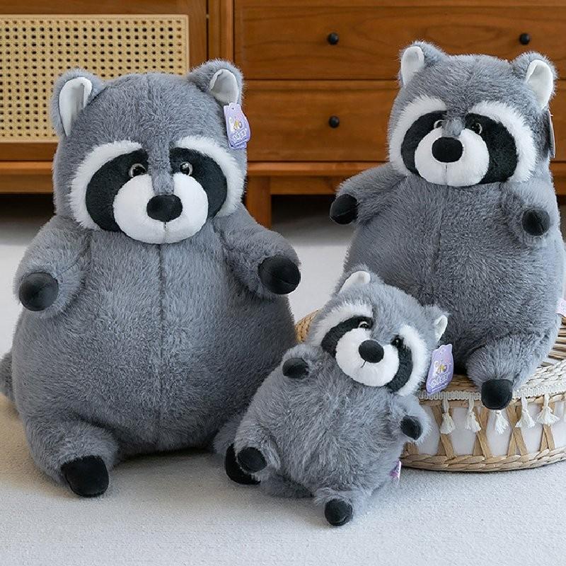 Toys Raccoon Plush Dolls Room Decoration Ornaments Children Festivals Gifts