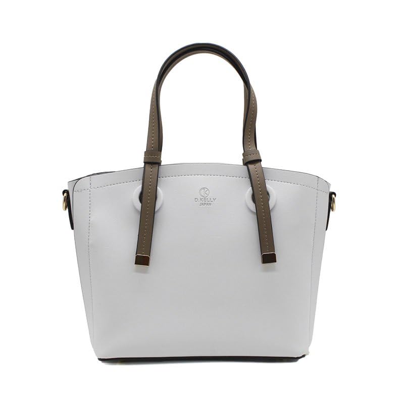 

[Rinle] bag ladies shoulder bag handbag 2WAY front pocket D.KELLY [FUDGE Listed products] (956 ivory/beige)