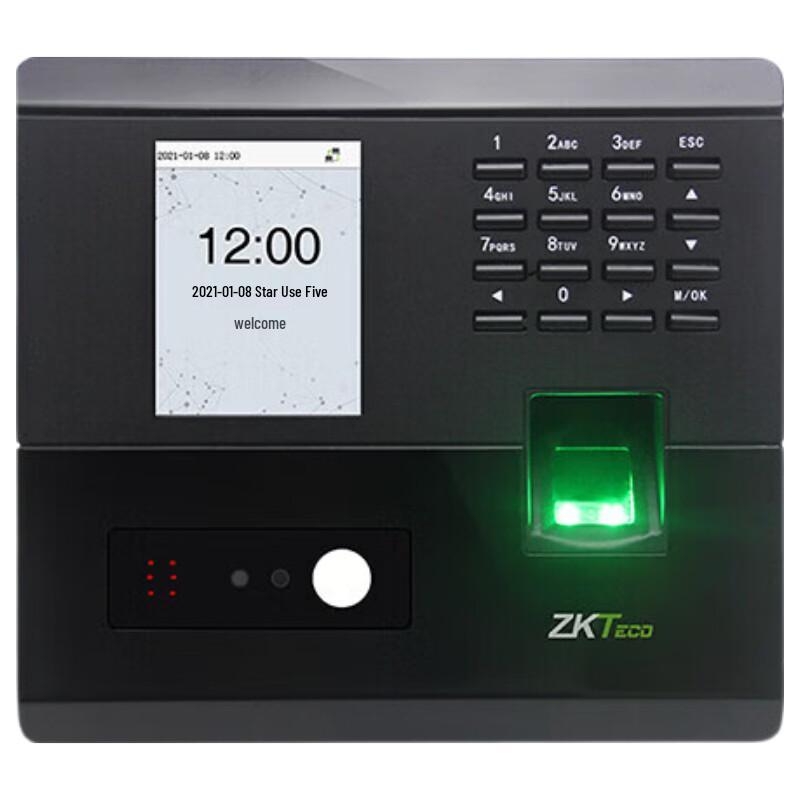 ZKTECO nFace102-S Biometric Time Attendance System CN Plug (adapter Included)