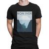 Funny Pop T-Shirt for Men Crew Neck Cotton T Shirts B-Bon Ivers Short Sleeve Tee Shirt Summer Tops