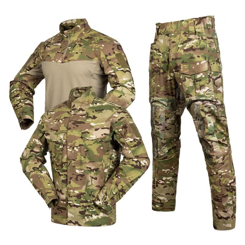 

Suit Frog Three-piece Water-proof Outdoor Camouflage Training M