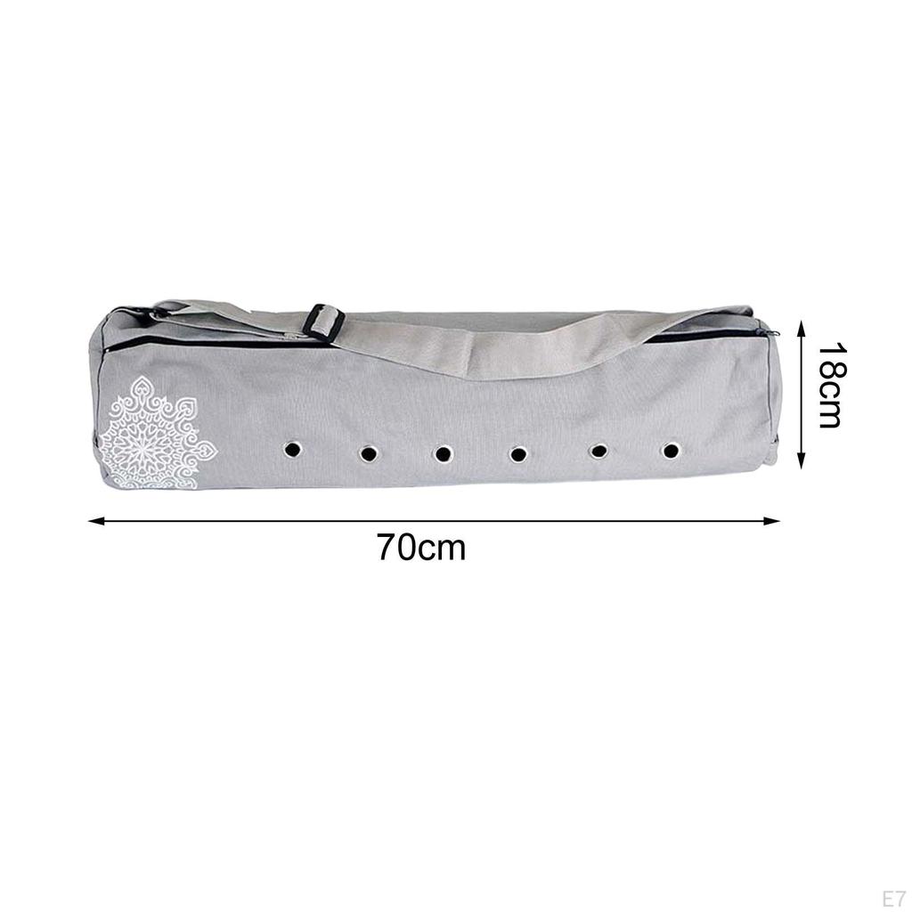 Portable Yoga Mat Tote Bag with Adjustable Shoulder Strap