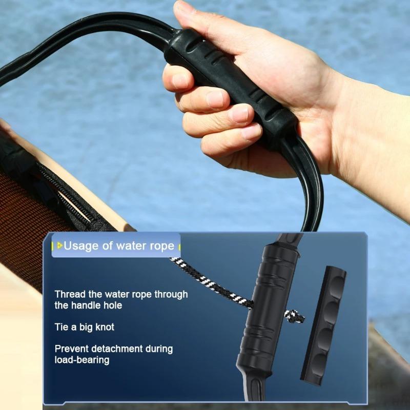 8L Foldable Fishing Bucket Outdoor Sturdy Hand Carry Fish Bucket Large Capacity Carrying Bucket Camping Fishing Buckets