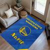 Golden State Warriors Pride Personalized Text Floor Mat Suitable for Game Room Dining Room Foyer Entryway Anti-slip Rug Anime Office Decor