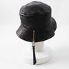 Pristine LOEWE hat Anagram leather patch black Lamb leather Women Used