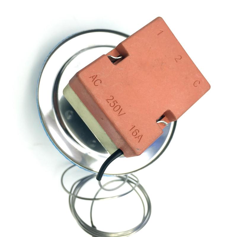 Temperature Rotary switch Controller 30-110 degree Celsius Adjustable Temperature Control Switch Capillary Thermostat 16A