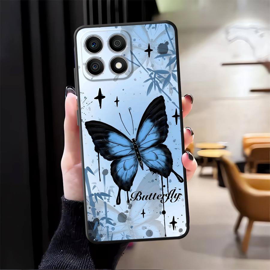 Creative Cartoon Butterfly Funda Phone Cover Case for Honor X9a 90 Magic5Lite X8 X7 8X X5b 200 400 Lite X6 70