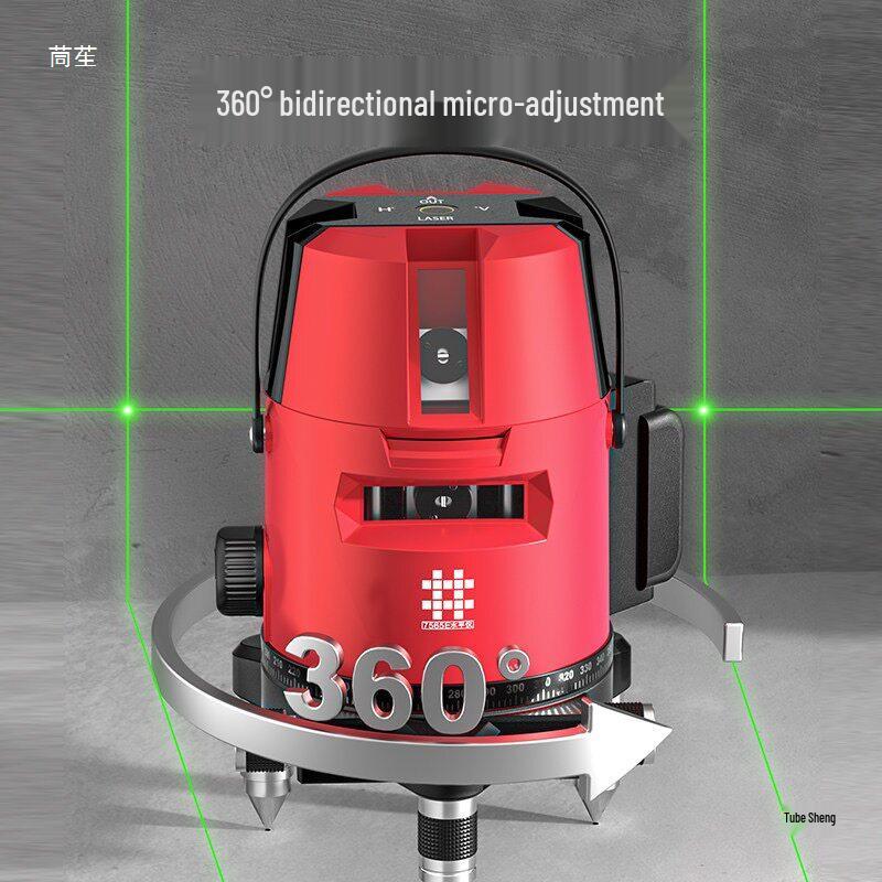 High-Precision Automatic Leveling Red Infrared Level for Sunlight Use