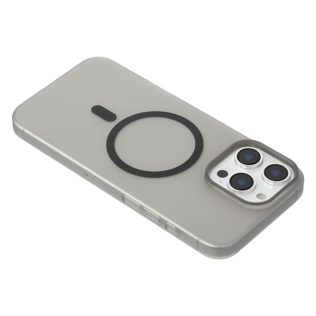 JAUCASE For iPhone 16 Pro Max Magnetic Case Matte Clear Hard PC Phone Back Cover